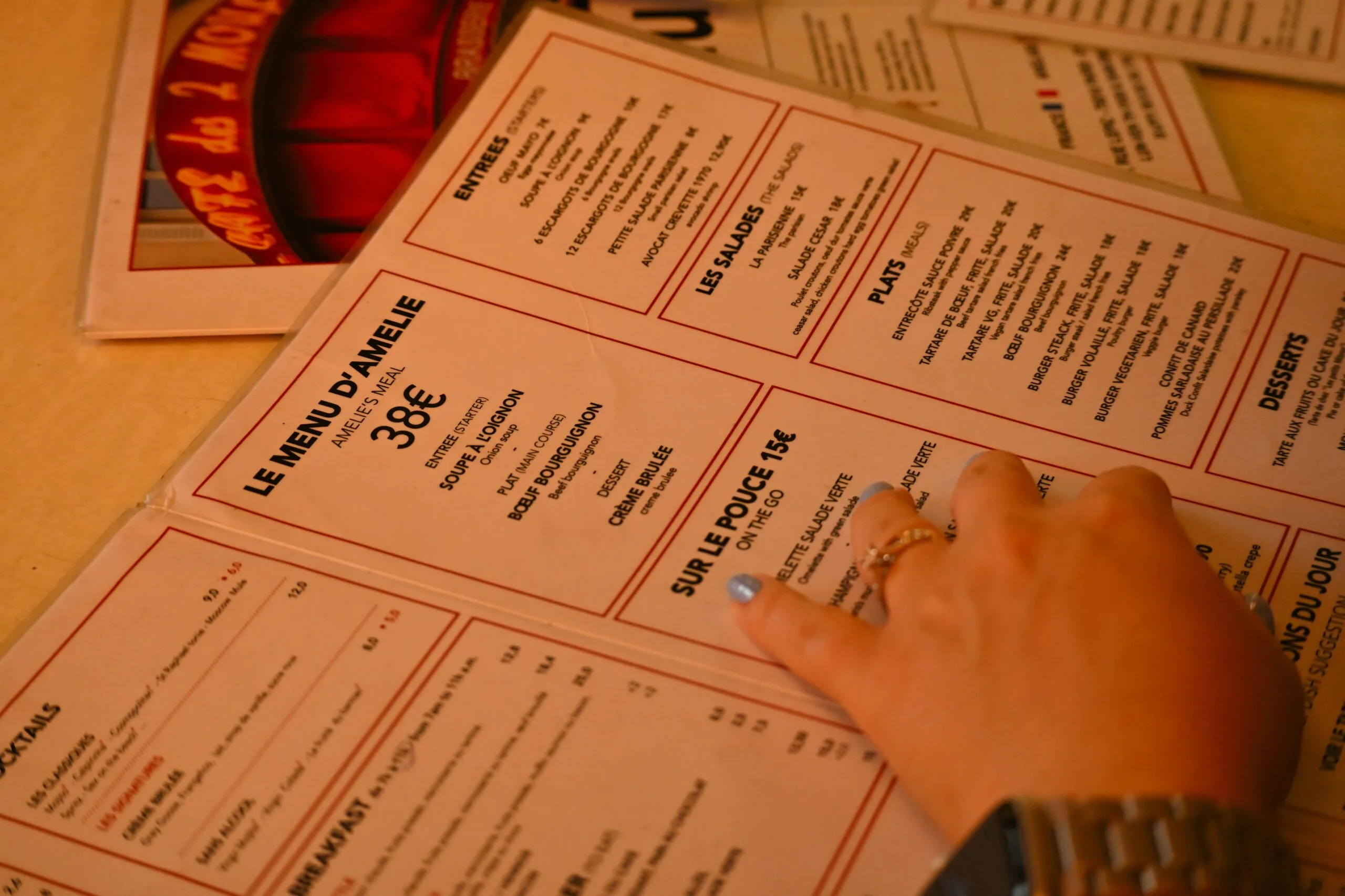 smart menu design